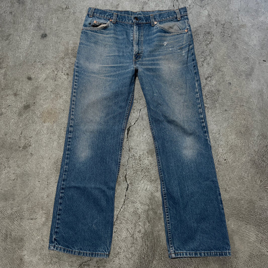 80s Levi’s 517 Boot Cut Denim Size 35x29