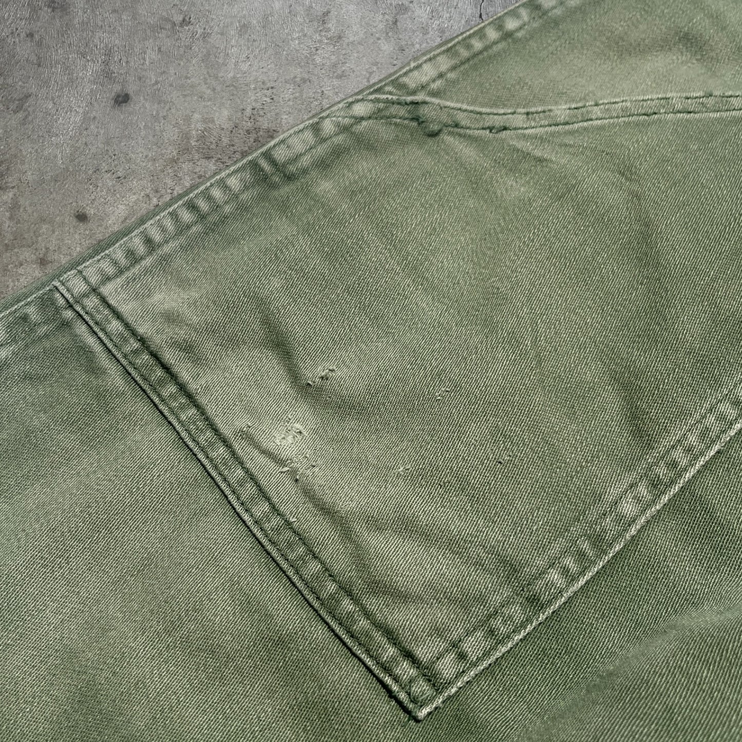 60s OG-107 Military Pants Green Size 31x33