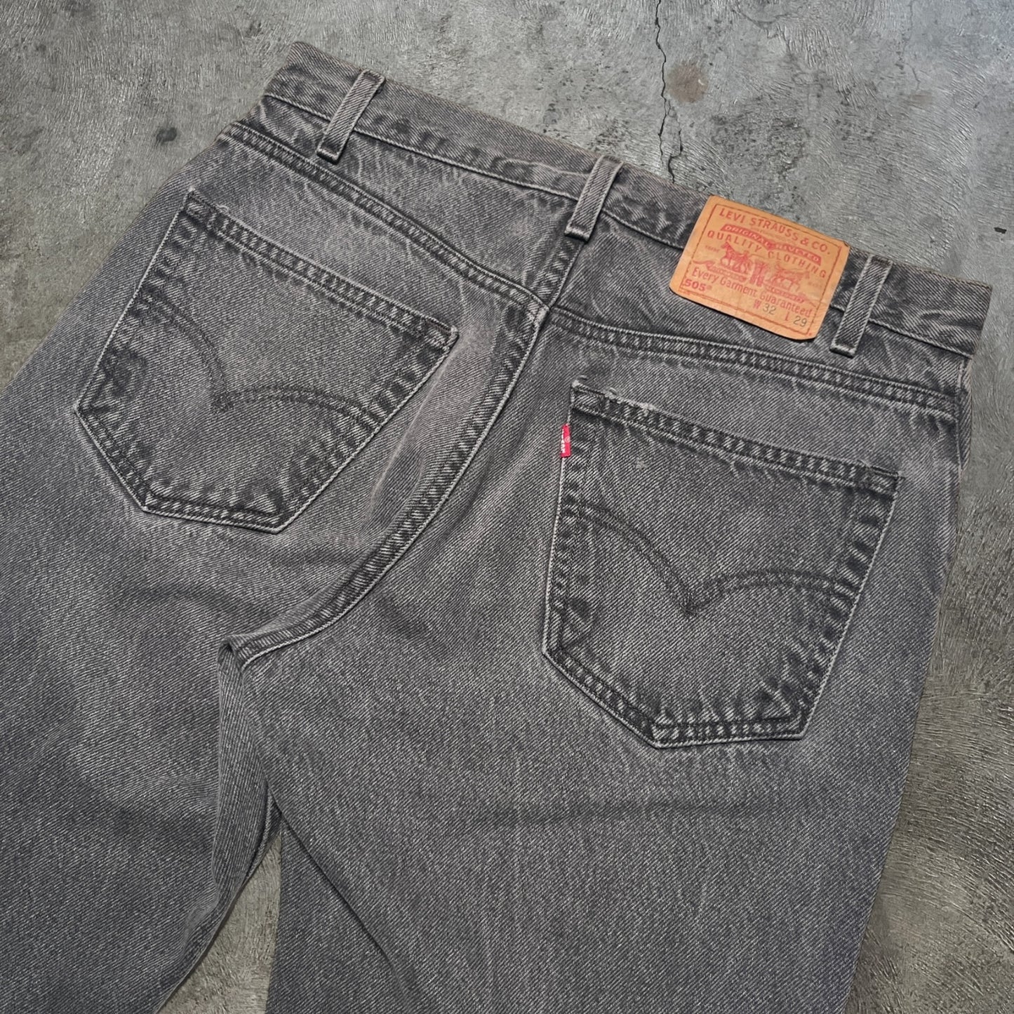 90s Levi’s 505 Jeans Black Size 33x30