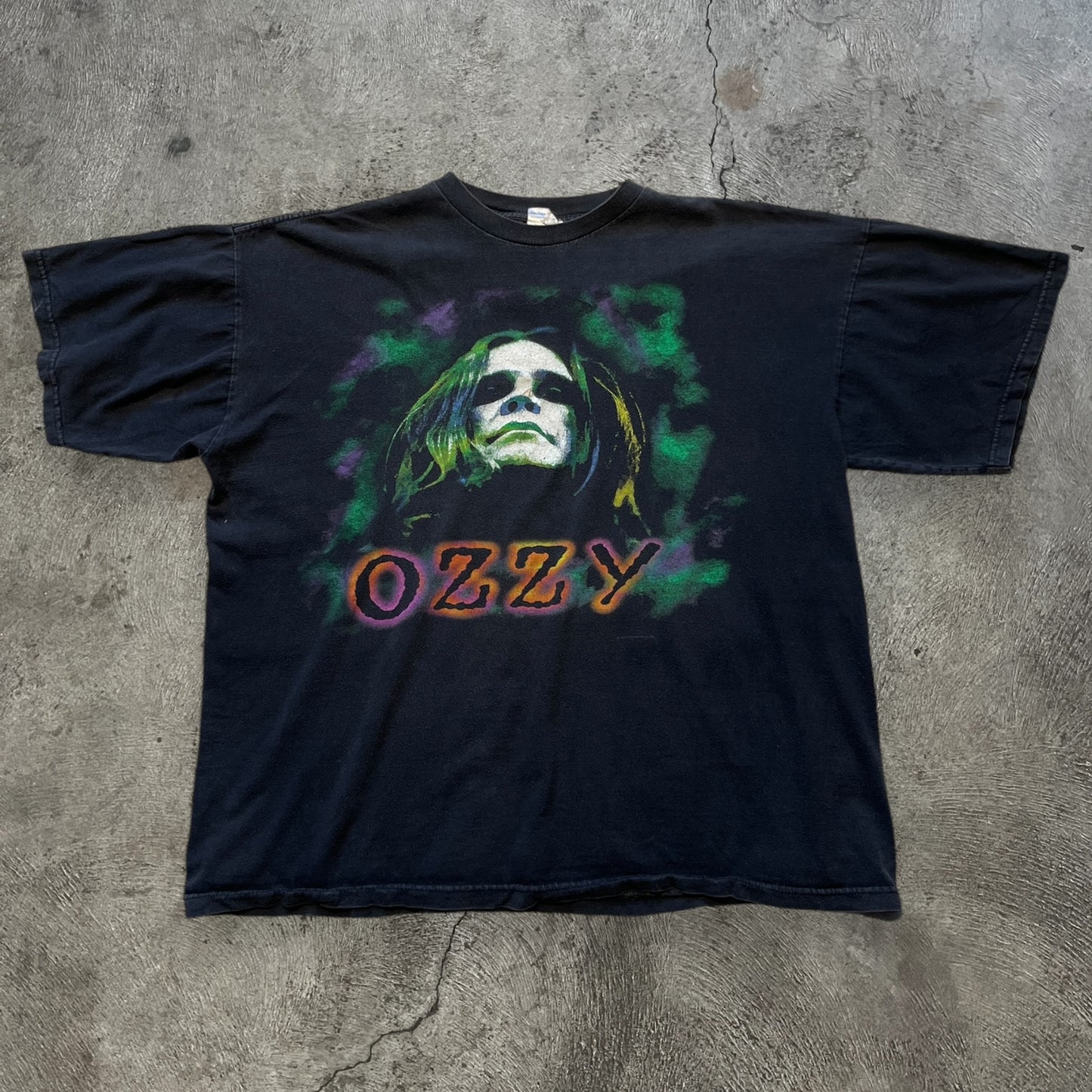 90s Ozzy Osbourne Tee Black Size XL