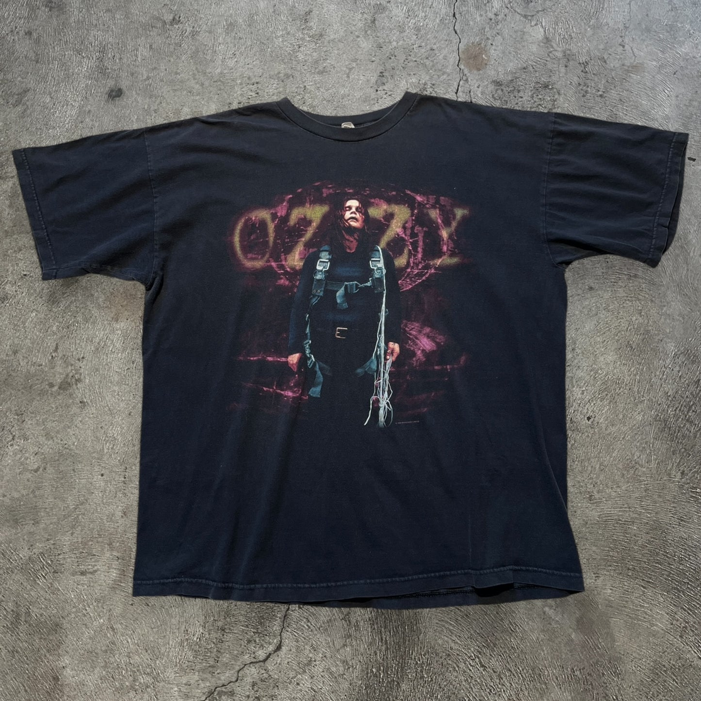 90s Ozzy Osbourne Tee Black Size XL