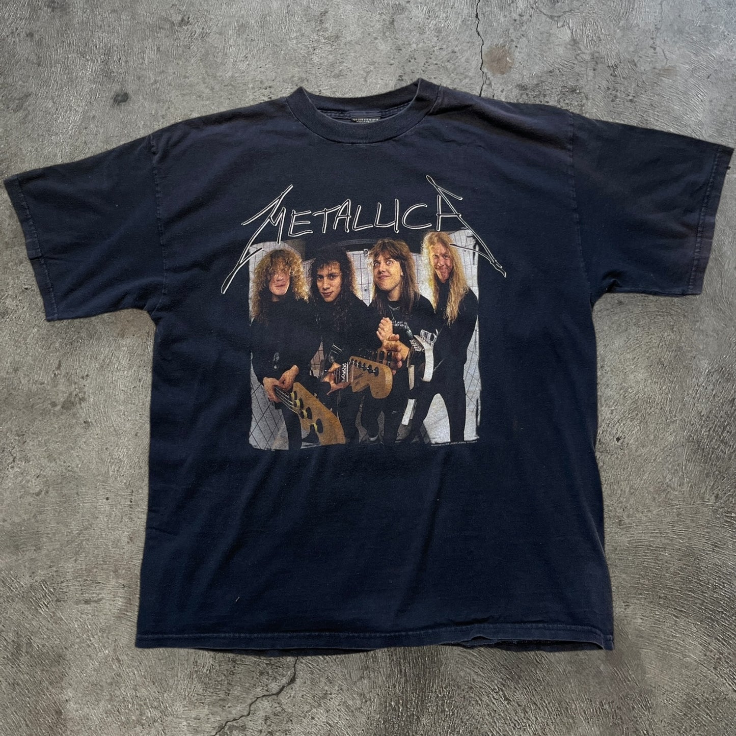 1999 Metallica Tee Black Size XL