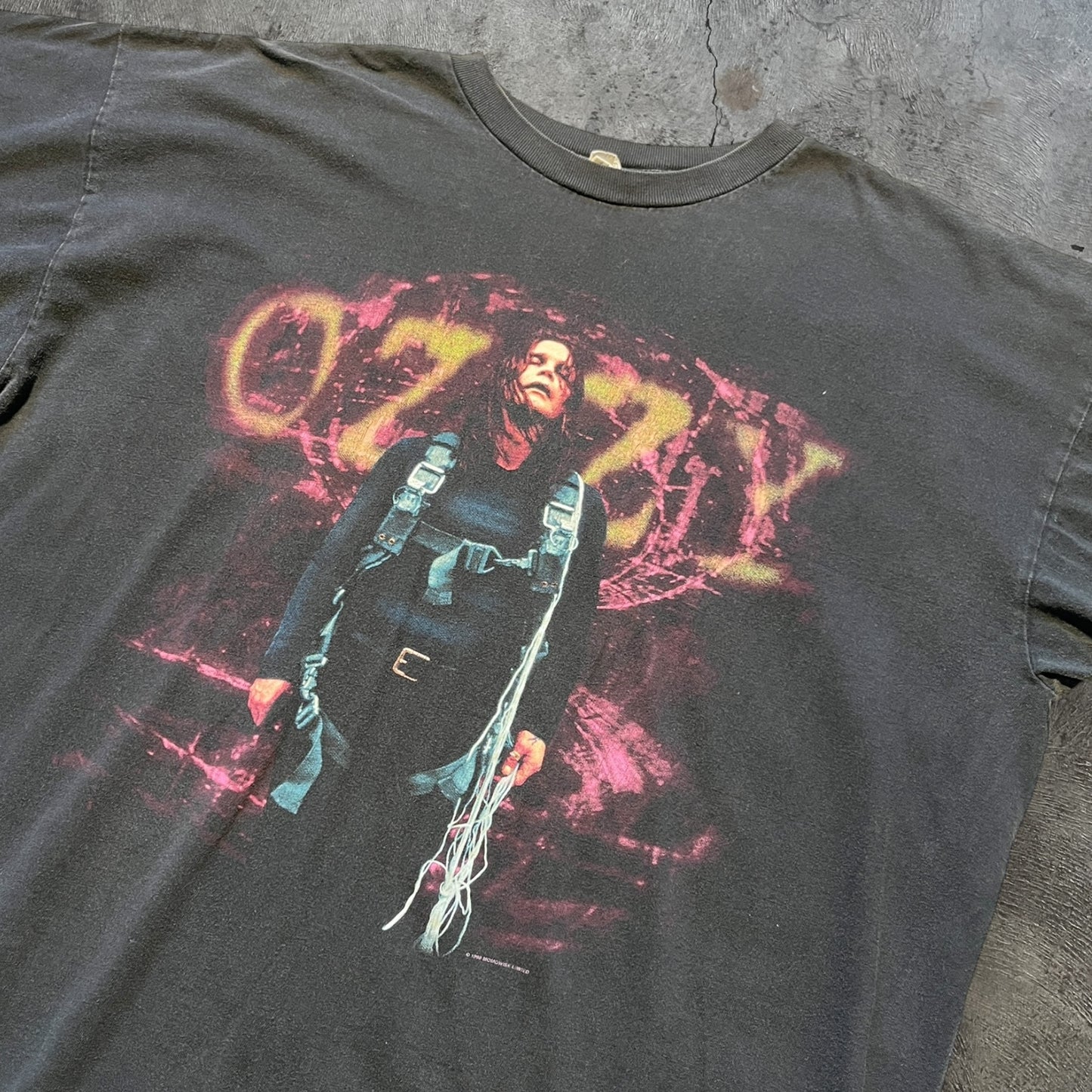 90s Ozzy Osbourne Tee Black Size XL