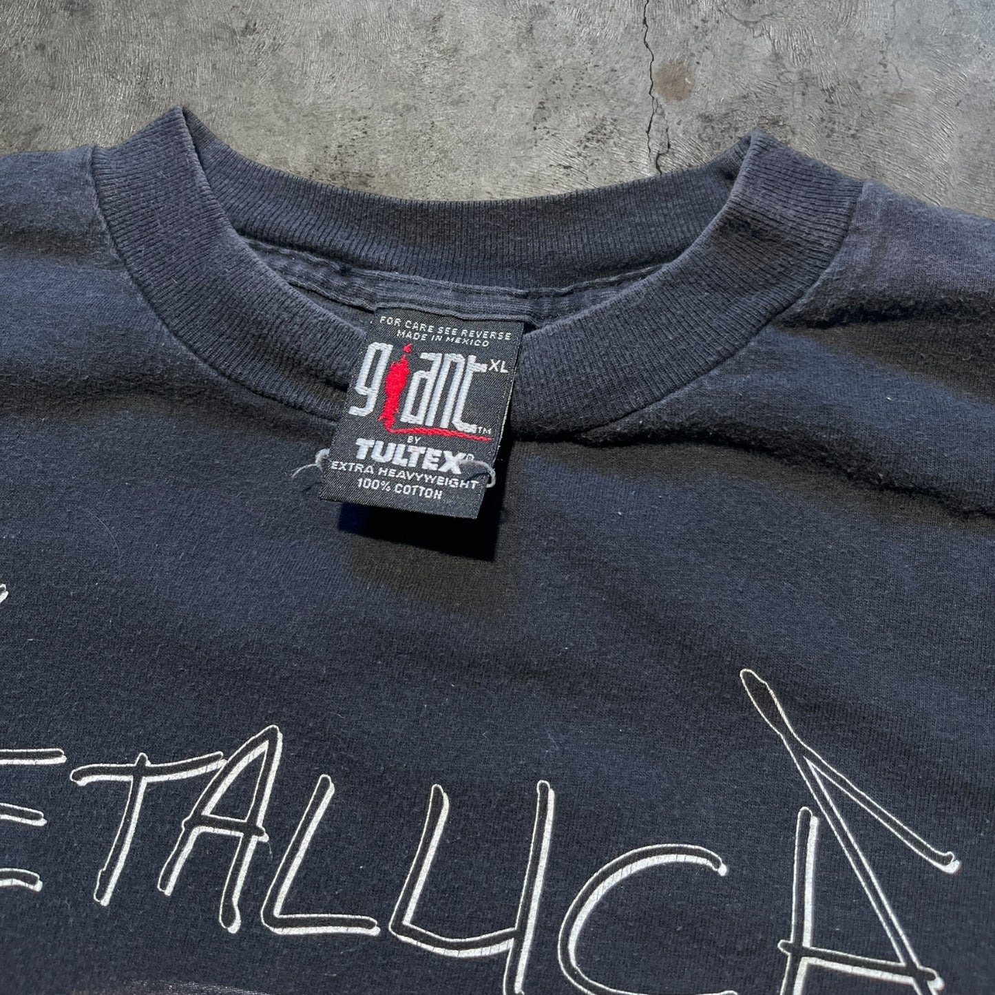 1999 Metallica Tee Black Size XL